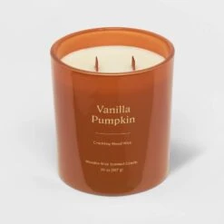 20oz Glass Woodwick Vanilla Pumpkin Candle - Threshold™ 6 20oz Glass Woodwick Vanilla Pumpkin Candle - Threshold™ -Threshold Home Decoration GUEST 000ffd03 bef2 4ee7 aed0 dd9505355641