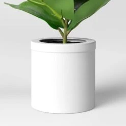 15" X 10" Artificial Fiddle Leaf Plant In Pot - Threshold™ -Threshold Home Decoration GUEST 02575903 2c37 48e6 b270 5225ec0e5bdc