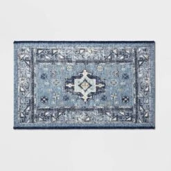 Vintage Persian Medallion Kitchen Rug Blue - Threshold™ 8 Vintage Persian Medallion Kitchen Rug Blue - Threshold™ -Threshold Home Decoration GUEST 025b5f6d 8461 43cc b2bd 68ea68432beb