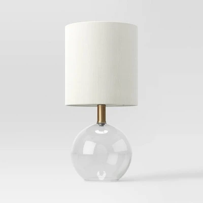 Glass Sphere Mini Table Lamp Clear - Threshold™ 4 Glass Sphere Mini Table Lamp Clear - Threshold™ - Image 4