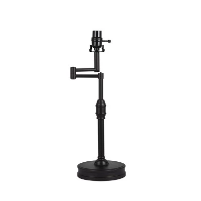 Large Swing Arm Oil Rubbed Lamp Base Black - Threshold™ 4 Large Swing Arm Oil Rubbed Lamp Base Black - Threshold™ - Image 4