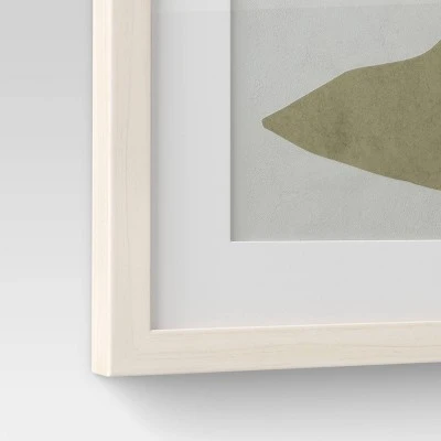 (Set Of 2) 16" X 20" Leaf Framed Wall Art Set Natural - Threshold™ 5 (Set Of 2) 16" X 20" Leaf Framed Wall Art Set Natural - Threshold™ - Image 5