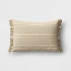 Textured Linen Striped Throw Pillow Neutral - Threshold™ 10 Textured Linen Striped Throw Pillow Neutral - Threshold™ -Threshold Home Decoration GUEST 06f921ce 8469 4689 90ae 595c1954d5db