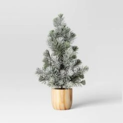 Artificial Plant Snowy Tree In Wood Pot - Threshold™ 8 Artificial Plant Snowy Tree In Wood Pot - Threshold™ -Threshold Home Decoration GUEST 0ac3b3dc 3fc0 4633 b25b 3cd1be8f10cb