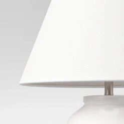 Turned Ceramic Table Lamp White - Threshold™ 7 Turned Ceramic Table Lamp White - Threshold™ -Threshold Home Decoration GUEST 0b3c6c19 80cc 4574 ab6e 87d1211fd431