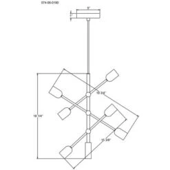 3-Arm Chandelier Brass (Includes Vintage Light Bulbs) - Threshold™ 7 3-Arm Chandelier Brass (Includes Vintage Light Bulbs) - Threshold™ -Threshold Home Decoration GUEST 0bde6637 1ee1 44a3 a54a 4cd8213f2c1f