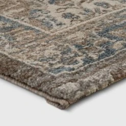Distressed Persian Woven Rug Brown - Threshold™