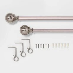 Ball Curtain Rod - Threshold