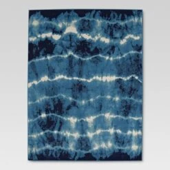 Shibori Waves Outdoor Rug Navy - Threshold™ 11 Shibori Waves Outdoor Rug Navy - Threshold™ -Threshold Home Decoration GUEST 11323bd2 5ac7 45f1 87fc 2b620f2de84e