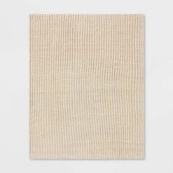 Chunky Knit Reversible Throw Blanket - Threshold™ -Threshold Home Decoration GUEST 1154daf9 62d5 444e 814e df2e0b282f97