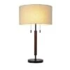 Wood Table Lamp (Includes LED Light Bulb) Black - Threshold™