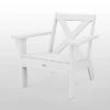 Shawboro POLYWOOD Patio Lounge Chair - White - Threshold™