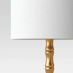 Large Bamboo Table Lamp (Includes LED Light Bulb) Brass - Threshold™ -Threshold Home Decoration GUEST 18044299 d5f2 42ac 836d b9503588291a