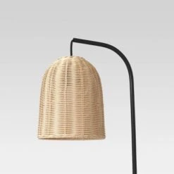 Addison Rattan Table Lamp Brown - Threshold™ -Threshold Home Decoration GUEST 18115be0 d520 4a1b 8ec5 a1ebd57528ae