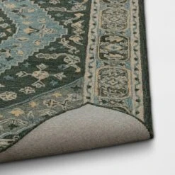 5'x7' Hand Tufted Wool Area Rug Green - Threshold™ -Threshold Home Decoration GUEST 1815ca7c 6fe4 4614 abf2 6c4aab20d1ad