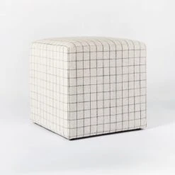 Lynwood Square Upholstered Cube - Threshold™ Designed With Studio McGee -Threshold Home Decoration GUEST 1afdd8c6 7f38 45c0 a987 618b90e96fa5