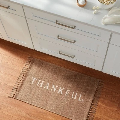20"x34" Woven Pet Tapestry 'Thankful' - Threshold™ 1 20"x34" Woven Pet Tapestry 'Thankful' - Threshold™