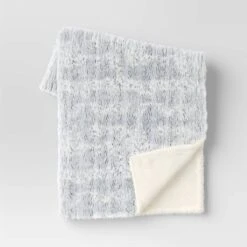 Tipped Snow Leopard Faux Fur Reversible Throw Blanket - Threshold™ 11 Tipped Snow Leopard Faux Fur Reversible Throw Blanket - Threshold™ -Threshold Home Decoration GUEST 1f96068e c1fe 4731 8d48 42ea4c74200d