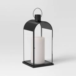 Metal Lantern Black - Threshold™ -Threshold Home Decoration GUEST 20d7ed5d 37e7 4dcf 87ba 46abc0dcc0ed