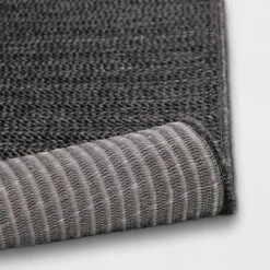 7'x10' Oversized Stripe Outdoor Rug Charcoal Gray - Threshold™ 5 7'x10' Oversized Stripe Outdoor Rug Charcoal Gray - Threshold™ -Threshold Home Decoration GUEST 21abd3e1 a24e 4f6f 9e44 e5faf3fd3e98