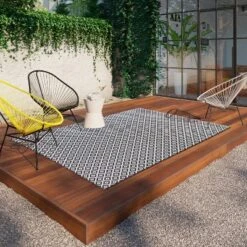 Geo Diamond Outdoor Rug - Threshold 8 Geo Diamond Outdoor Rug - Threshold -Threshold Home Decoration GUEST 23db025e b35c 43ab a704 cb9cdf62af10