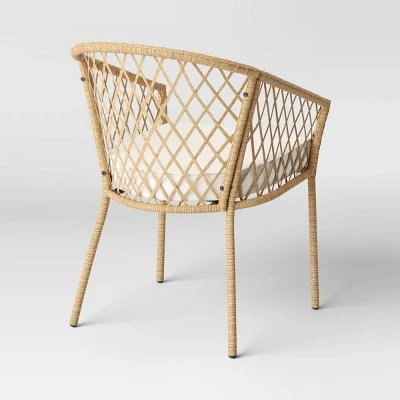 Exmore 2pk Barrel Patio Dining Chairs - Threshold™ 2 Exmore 2pk Barrel Patio Dining Chairs - Threshold™ - Image 2