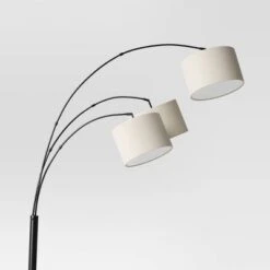 Avenal 3-Head Shaded Arc Floor Lamp Black - Threshold™ 6 Avenal 3-Head Shaded Arc Floor Lamp Black - Threshold™ -Threshold Home Decoration GUEST 2435a7fb 582f 4bd1 99bf ccc8dc1a9d3e