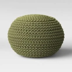 Cloverly Chunky Knit Pouf - Threshold™ -Threshold Home Decoration GUEST 24a7bfa9 549d 4ca6 8546 bc96f50f93fd