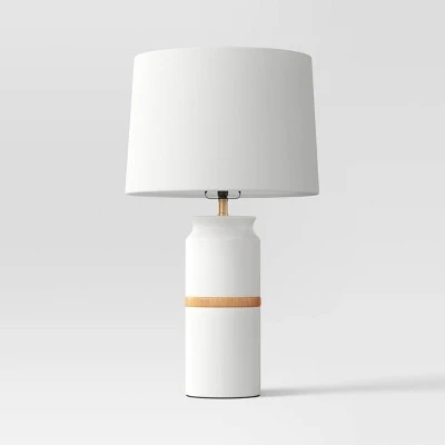 Ceramic And Wood Table Lamp (Includes LED Light Bulb) - Threshold™ 4 Ceramic And Wood Table Lamp (Includes LED Light Bulb) - Threshold™ - Image 4