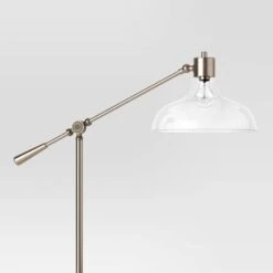 Crosby Bell Floor Lamp Brass With Glass Shade - Threshold™ -Threshold Home Decoration GUEST 26149be8 59a3 4410 bac0 69bf4e1c57fc