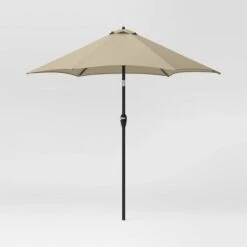 9'x9' Market Patio Umbrella - Black Pole - Threshold™ -Threshold Home Decoration GUEST 26376d4f 0c79 4670 8138 0cf481a01677