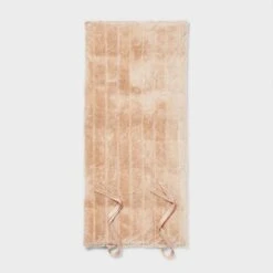 Luxe Channel Faux Fur Lounge Pillow Khaki - Threshold™ -Threshold Home Decoration GUEST 26a58a7e 5778 4aa7 90df 8d881a5eb825