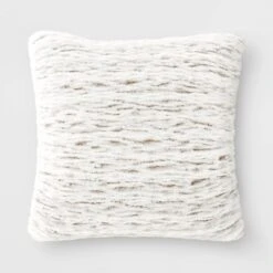 Tipped Snow Leopard Faux Fur Square Throw Pillow - Threshold™ 9 Tipped Snow Leopard Faux Fur Square Throw Pillow - Threshold™ -Threshold Home Decoration GUEST 2d6b054d 8586 4936 9957 35da08081dea