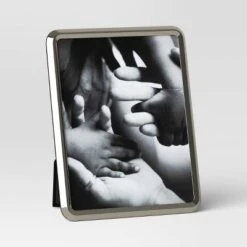 Polished Chrome Rounded Metal Table Frame Silver - Threshold™ -Threshold Home Decoration GUEST 2d95941c b75a 48fc a9df 5a0efe9d7f99