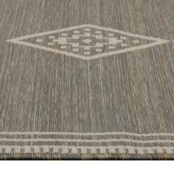 Six Diamond Outdoor Rug Linen - Threshold™