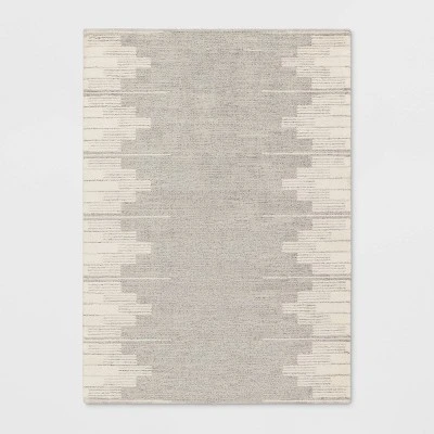 Modern Lines Plush Area Rug Cream - Threshold™ 4 Modern Lines Plush Area Rug Cream - Threshold™ - Image 4