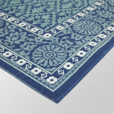 Tapestry Border Outdoor Rug - Threshold™ 1 Tapestry Border Outdoor Rug - Threshold™