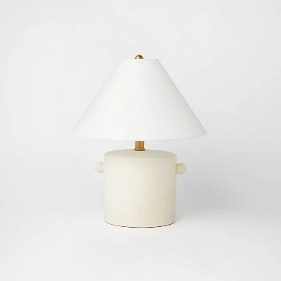 Ceramic Table Lamp With Knob Tan - Threshold™ Designed With Studio McGee 4 Ceramic Table Lamp With Knob Tan - Threshold™ Designed With Studio McGee - Image 4