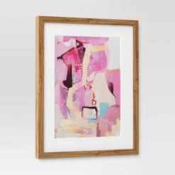 (Set Of 2) 16" X 20" Painterly Collage Framed Wall Canvases - Threshold™ -Threshold Home Decoration GUEST 3b7076f4 9d22 4803 abc4 640747dc0712