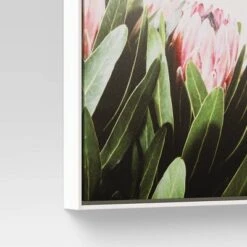 16" X 20" Floral Photography Framed In Pale Maple Wall Canvas Pink - Threshold™ 5 16" X 20" Floral Photography Framed In Pale Maple Wall Canvas Pink - Threshold™ -Threshold Home Decoration GUEST 3d4d097a 2ffe 4058 a195 733b67bda1f1