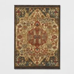Floral Woven Medallion Persian Rug - Threshold™ -Threshold Home Decoration GUEST 3eb86cbc 044a 4e0d ad92 c20f1928d94e