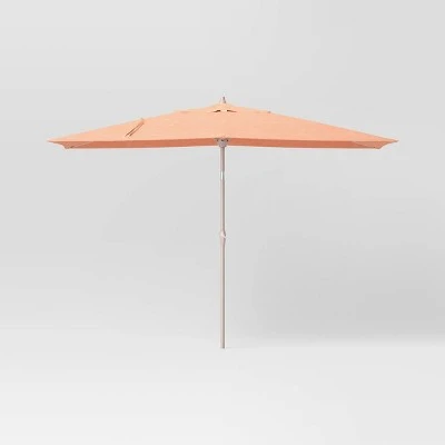 10'x6' Rectangular Market Patio Umbrella - Light Wood Pole - Threshold™ 17 10'x6' Rectangular Market Patio Umbrella - Light Wood Pole - Threshold™ - Image 17