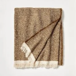 Herringbone Frayed Edges Throw Blanket - Threshold™ Designed With Studio McGee 8 Herringbone Frayed Edges Throw Blanket - Threshold™ Designed With Studio McGee -Threshold Home Decoration GUEST 42c9f33b f230 4f6c ac0e bec2802f98fa