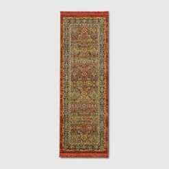 Damask Woven Persian With Fringe Rug - Threshold™ -Threshold Home Decoration GUEST 44fe94c6 139c 4b1c 8b34 9fa50a22133e