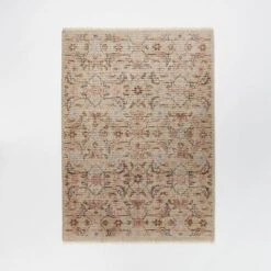 Rockland Hand Knotted Distressed Persian Style Rug Ivory - Threshold™ Designed With Studio McGee -Threshold Home Decoration GUEST 461c3425 35f3 4272 bdec cfd5c825b076