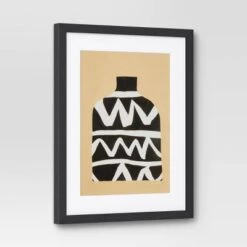 (Set Of 2) 16" X 20" Vase Set I And II Framed Decorative Wall Art Set With Mat - Threshold™ -Threshold Home Decoration GUEST 462d6ff0 2adc 482f 9e97 247bb11f077f