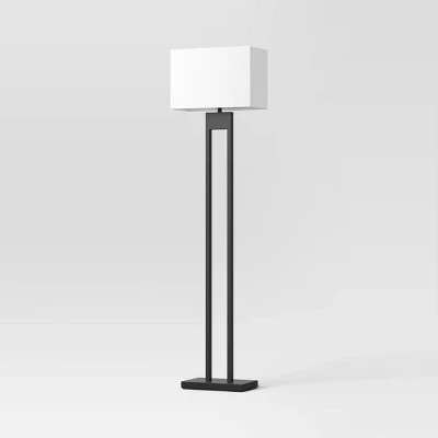 Weston Window Pane Floor Lamp Black - Threshold™ 4 Weston Window Pane Floor Lamp Black - Threshold™ - Image 4