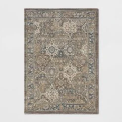 Distressed Persian Woven Rug Brown - Threshold™ -Threshold Home Decoration GUEST 48a47794 724e 4ad9 b055 fbbf67e27a6f