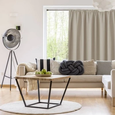 66"-120" Dual Mounted Indoor/Outdoor Tension Window Rod Light Gray - Threshold™ 2 66"-120" Dual Mounted Indoor/Outdoor Tension Window Rod Light Gray - Threshold™ - Image 2