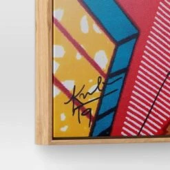 30" X 30" Pattern Portrait By Adekunle Adeleke Framed Wall Canvas - Threshold™ -Threshold Home Decoration GUEST 49b2e441 5288 474d b0bf 3d184c79c530